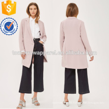 Chaqueta rosada asimétrica asimétrica OEM / ODM Fabricación al por mayor de las mujeres de la manera de la ropa (TA7004J)